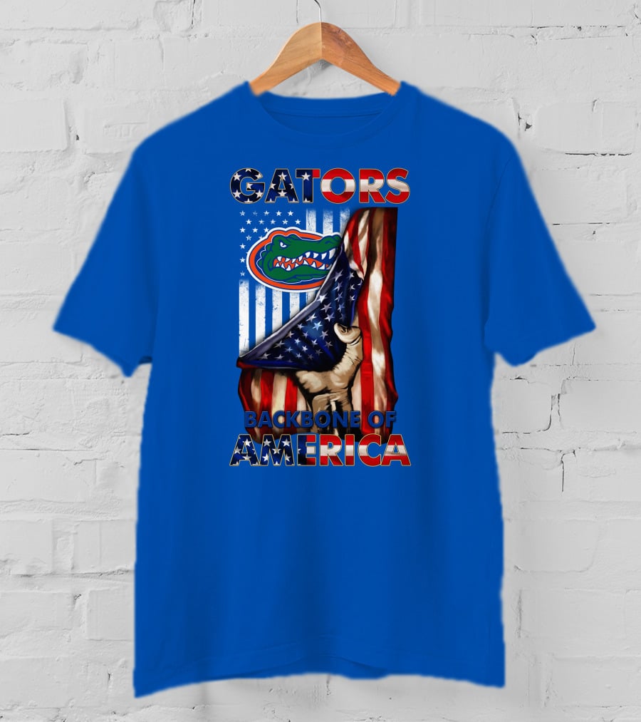Gators Backbone Of America Florida Gators T-Shirt