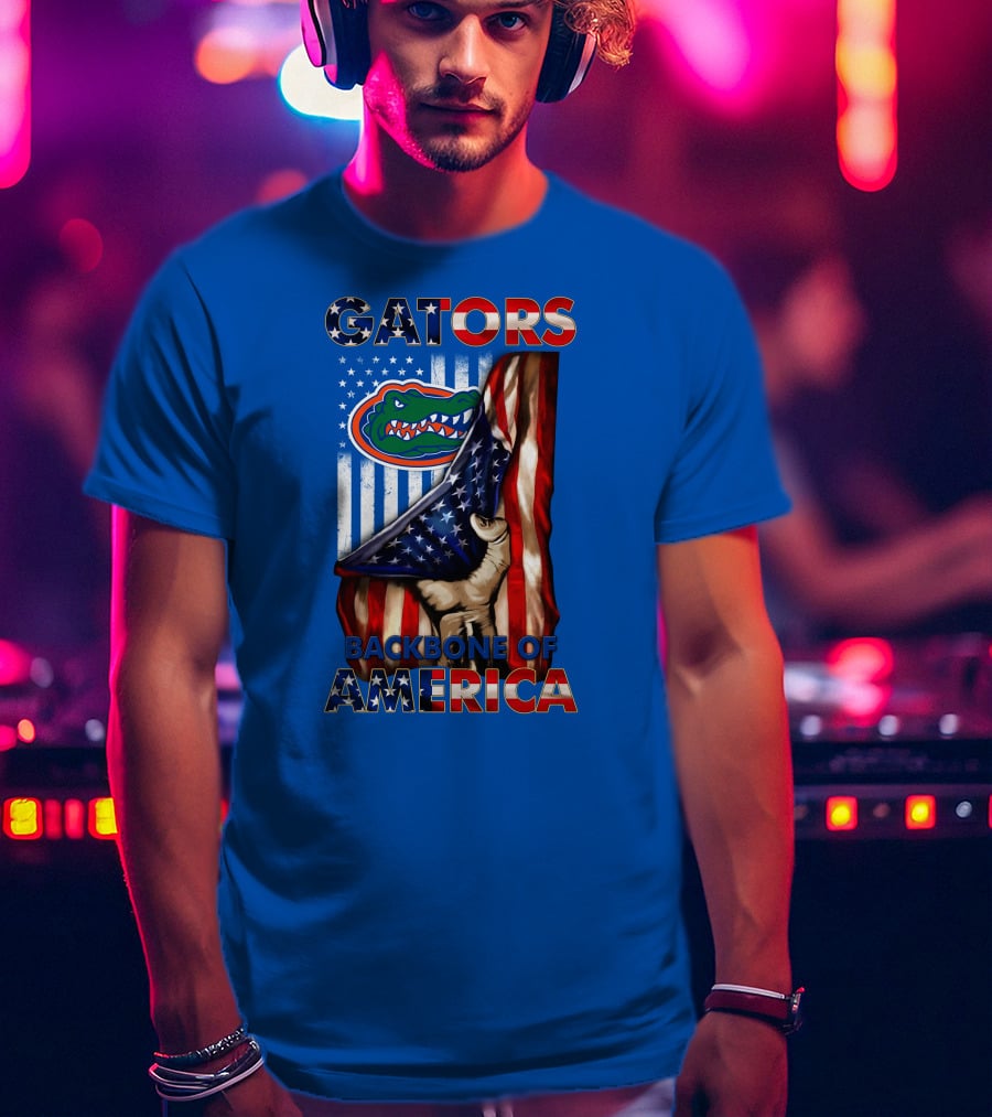 Gators Backbone Of America Florida Gators T-Shirt