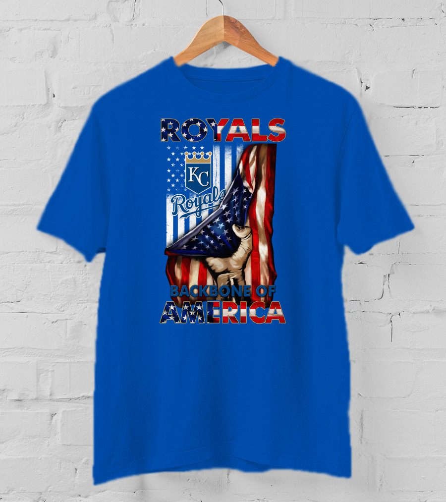 Royals Kc Backbone Of America T-Shirt
