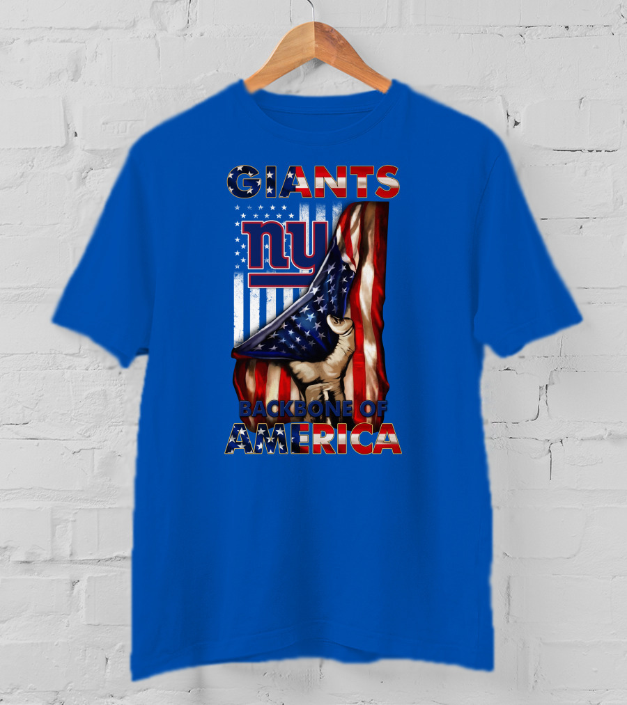 Giants Backbone Of America New York T-Shirt