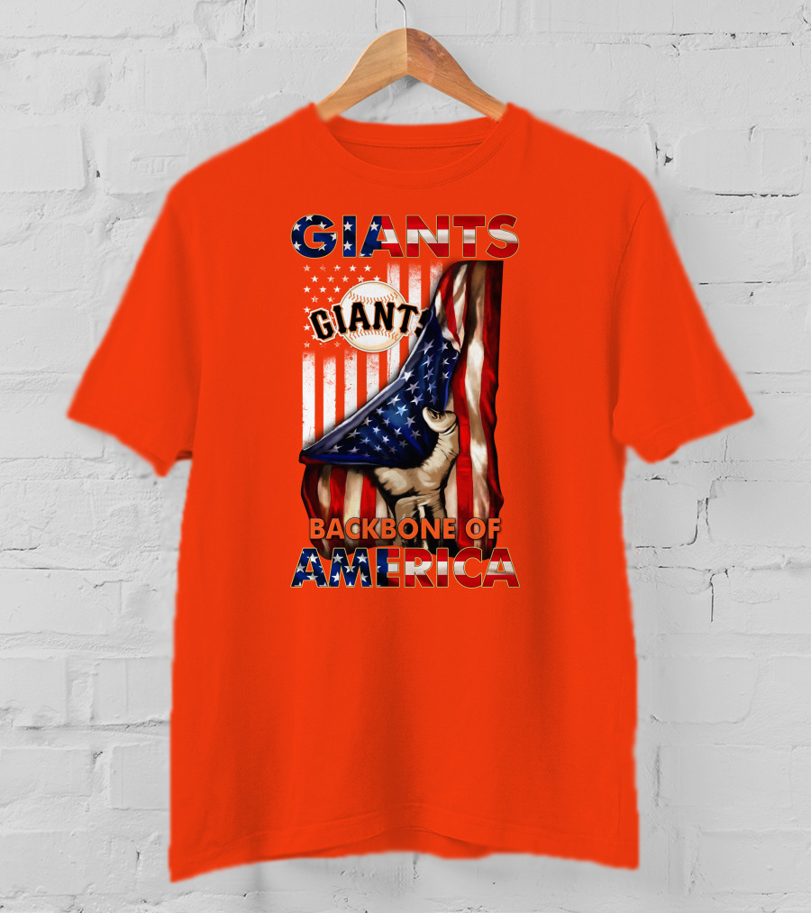 Giant Backbone Of America Giants T-Shirt