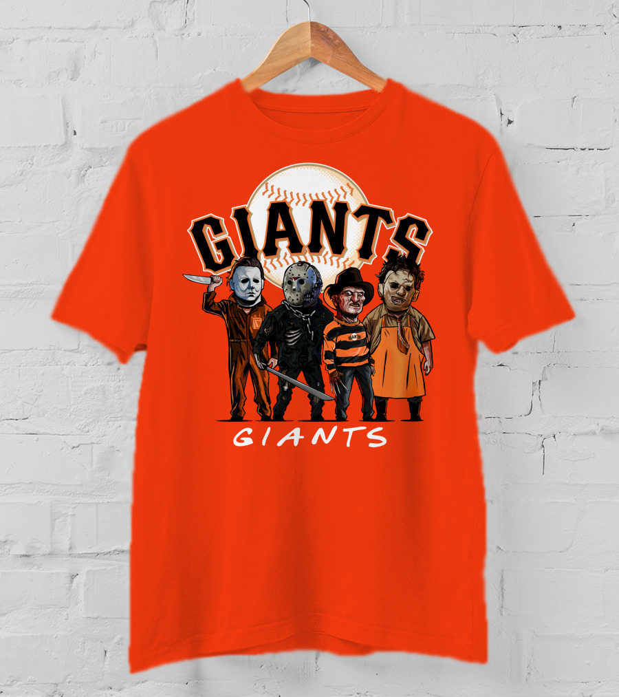 Giants Halloween The Slasher Squad T-Shirt