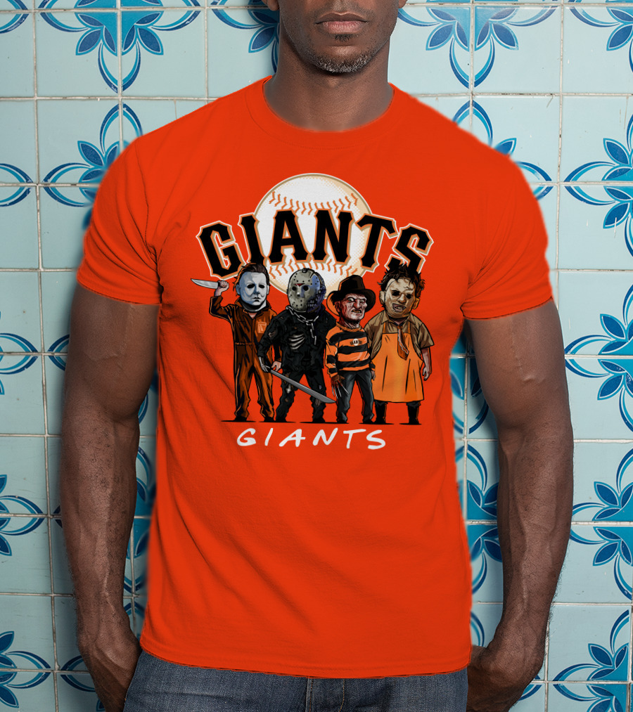 Giants Halloween The Slasher Squad T-Shirt