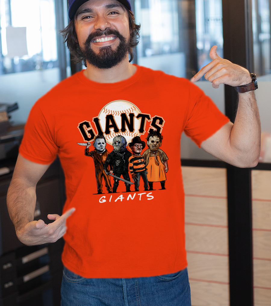 Giants Halloween The Slasher Squad T-Shirt