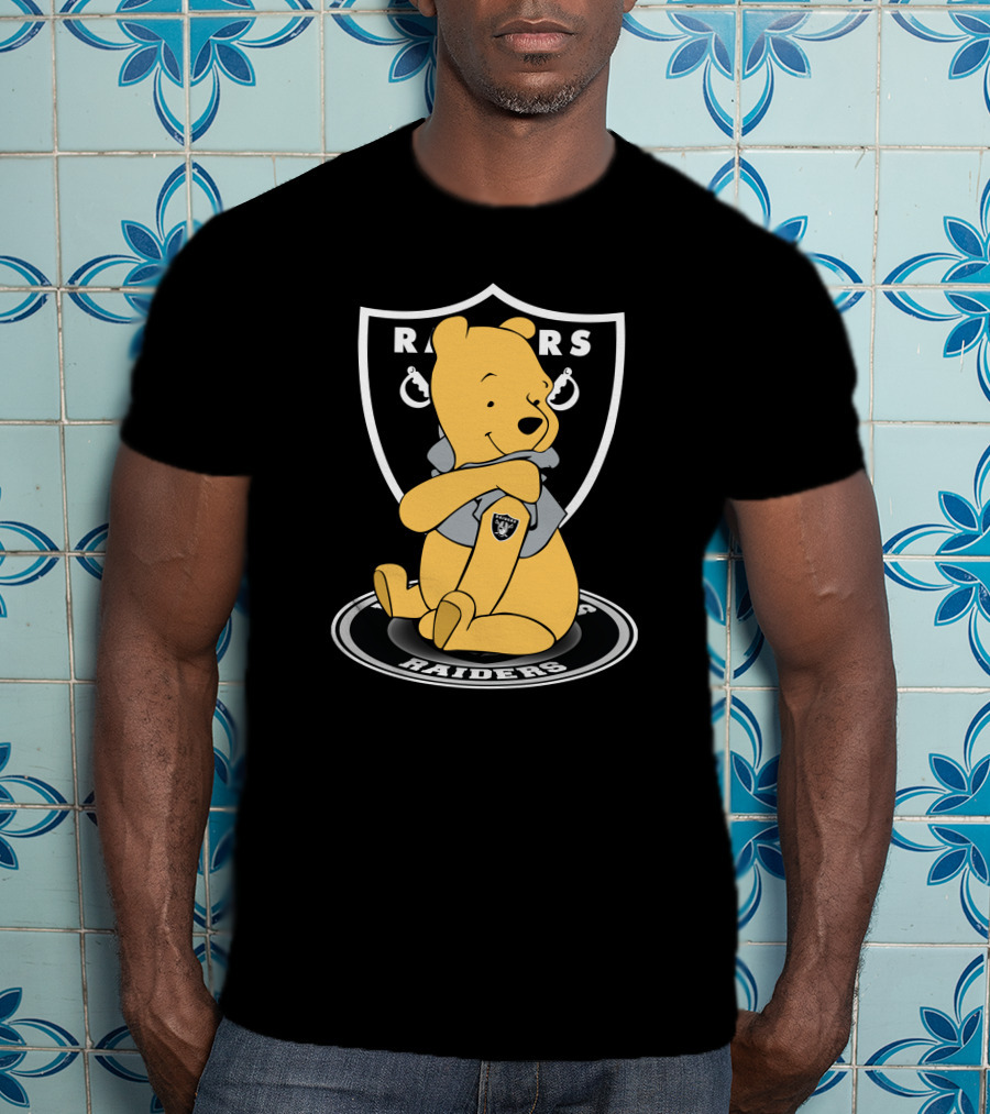 Las Vegas Raiders Winnie The Pooh Raiders T-Shirt