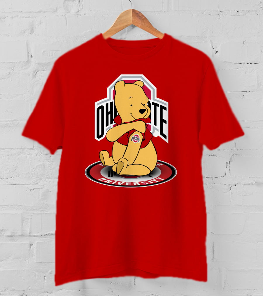 Ohio State Buckeyes Winnie The Pooh University T-Shirt