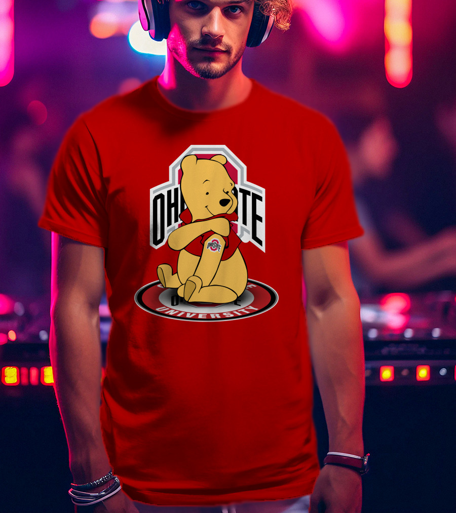 Ohio State Buckeyes Winnie The Pooh University T-Shirt
