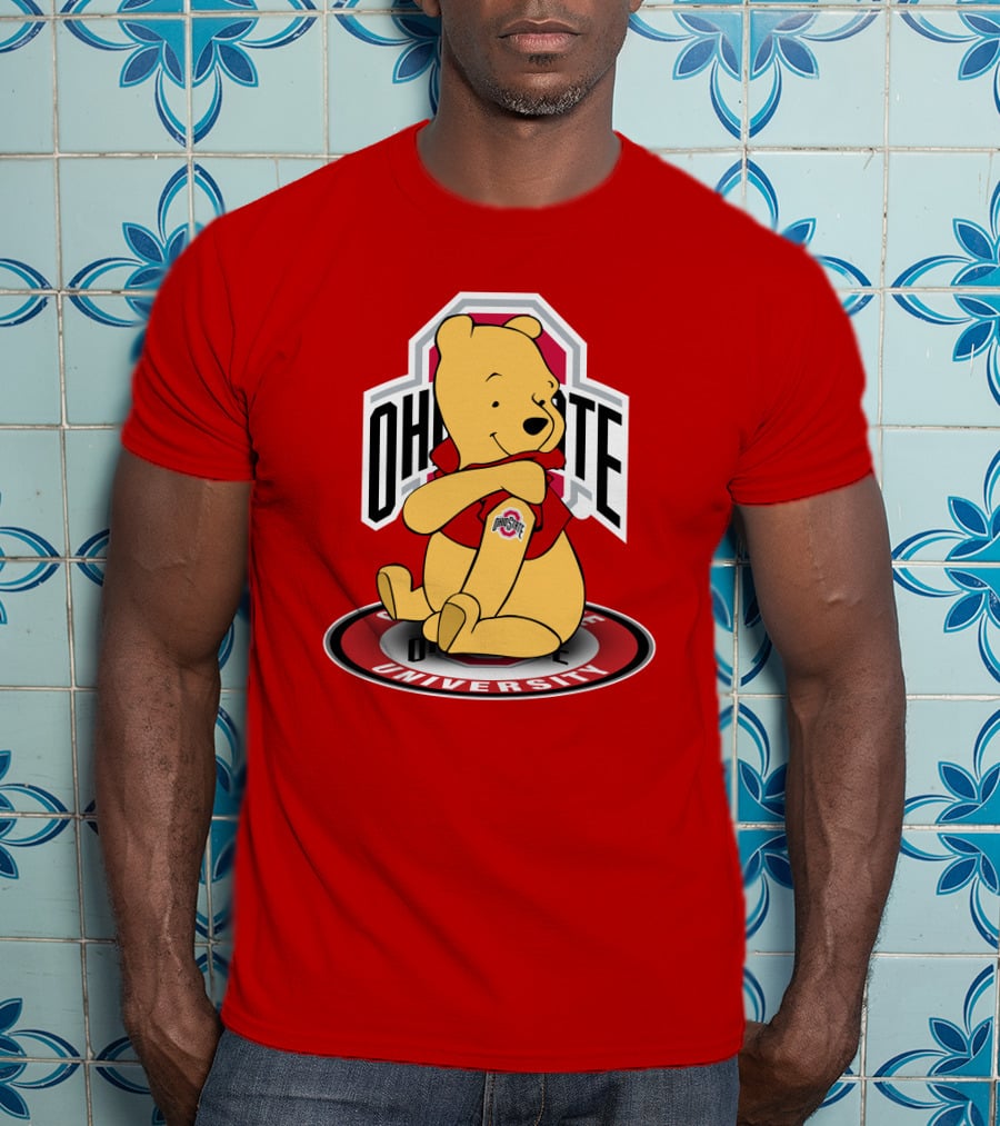 Ohio State Buckeyes Winnie The Pooh University T-Shirt