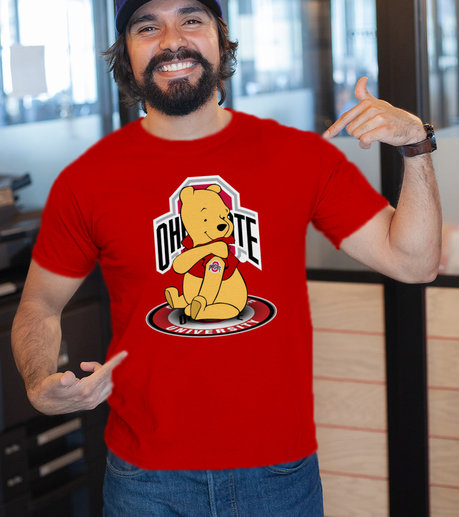 Ohio State Buckeyes Winnie The Pooh University T-Shirt