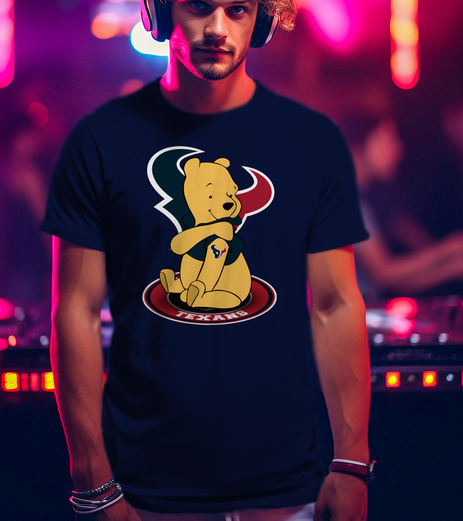 Houston Texans Winnie The Pooh Texans T-Shirt
