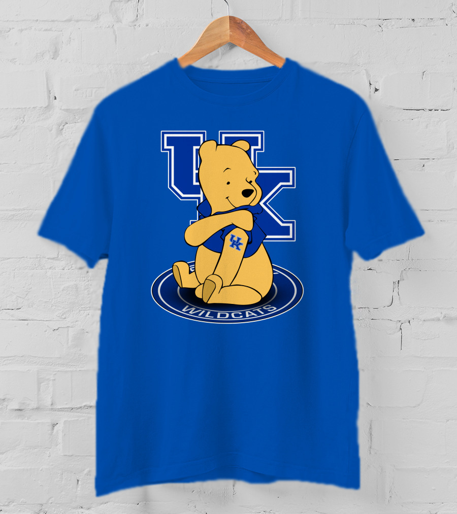 Winnie The Pooh Kentucky Wildcats UK T-Shirt