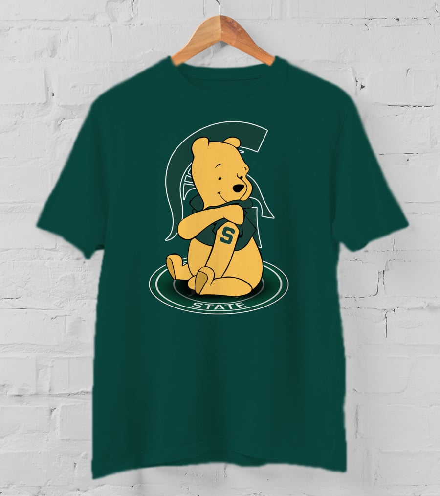 Michigan State Spartans Winnie The Pooh State T-Shirt