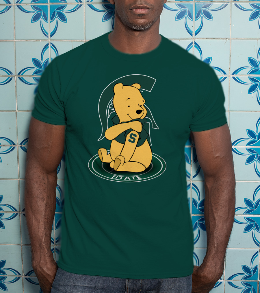 Michigan State Spartans Winnie The Pooh State T-Shirt