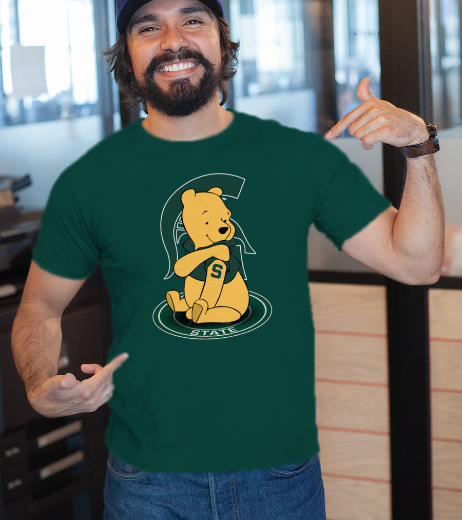 Michigan State Spartans Winnie The Pooh State T-Shirt