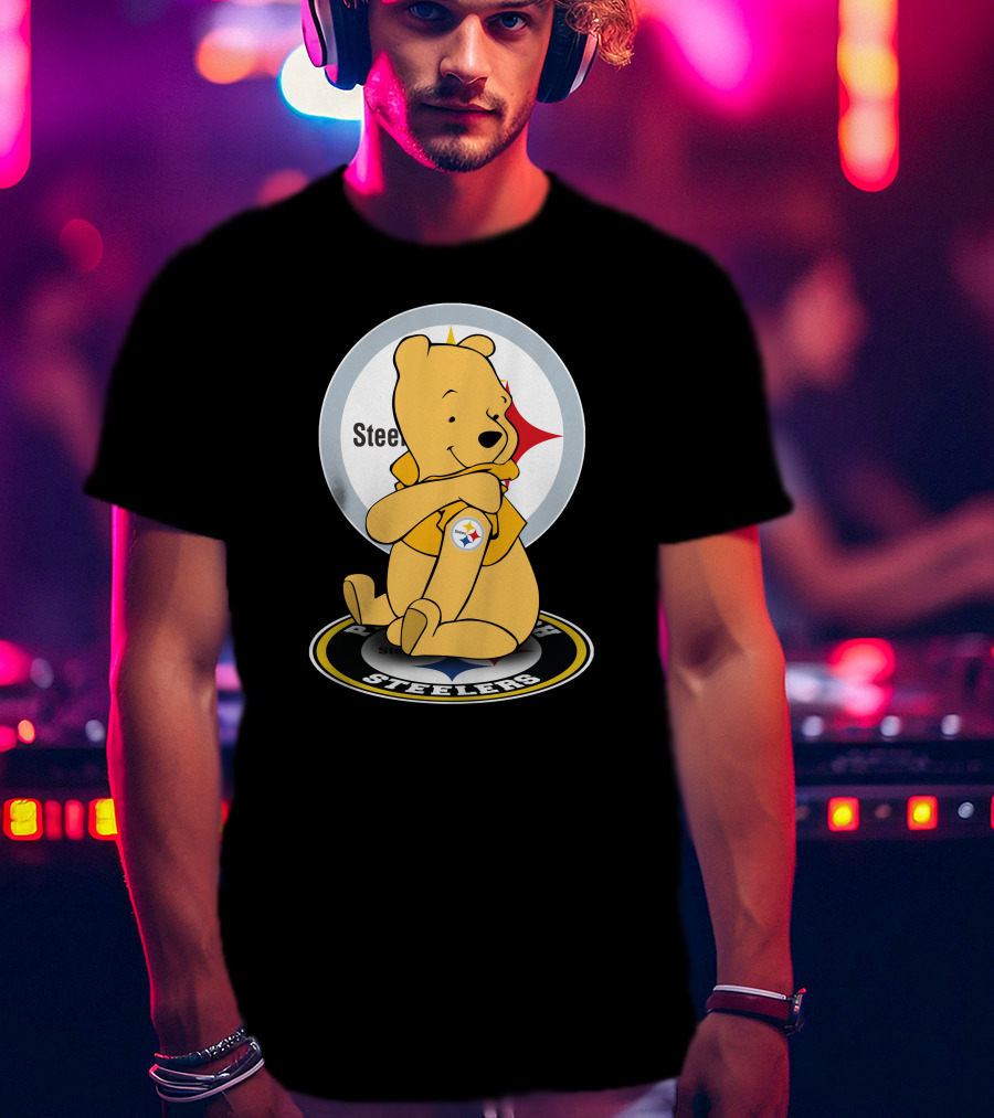 Pittsburgh Steelers Winnie The Pooh T-Shirt