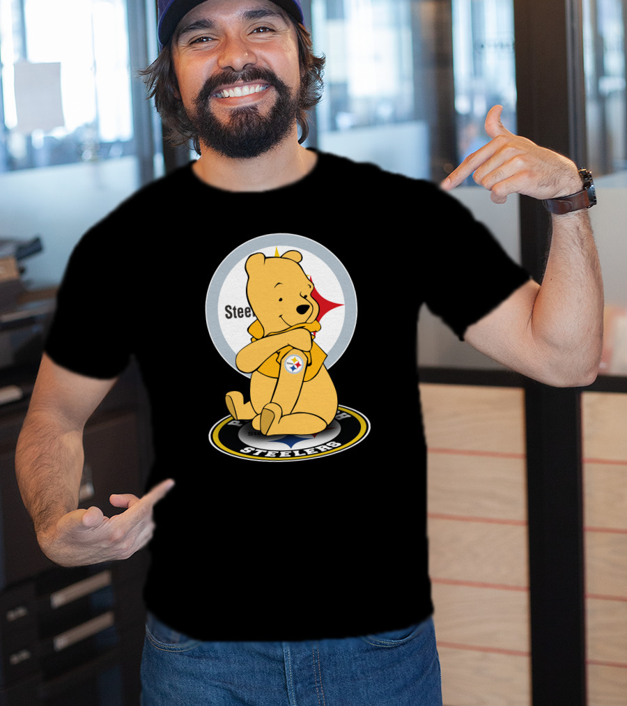Pittsburgh Steelers Winnie The Pooh T-Shirt