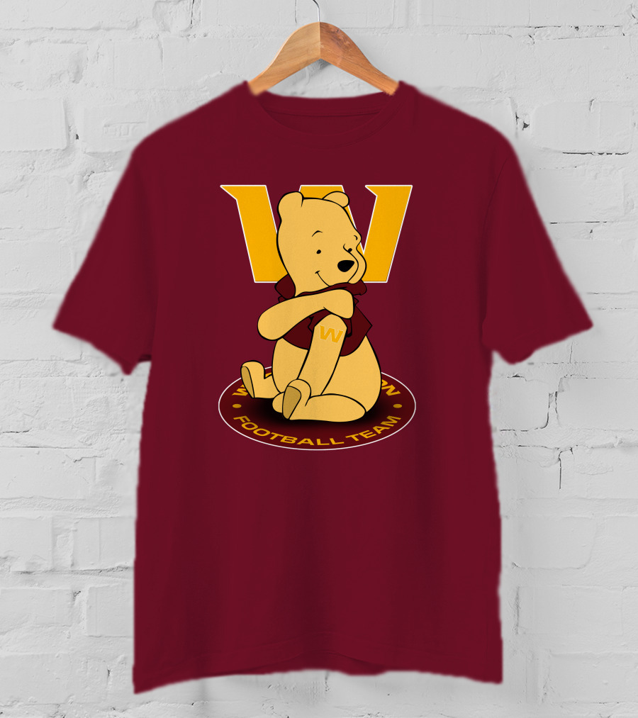 Washington Football Team W Winnie The Pooh T-Shirt