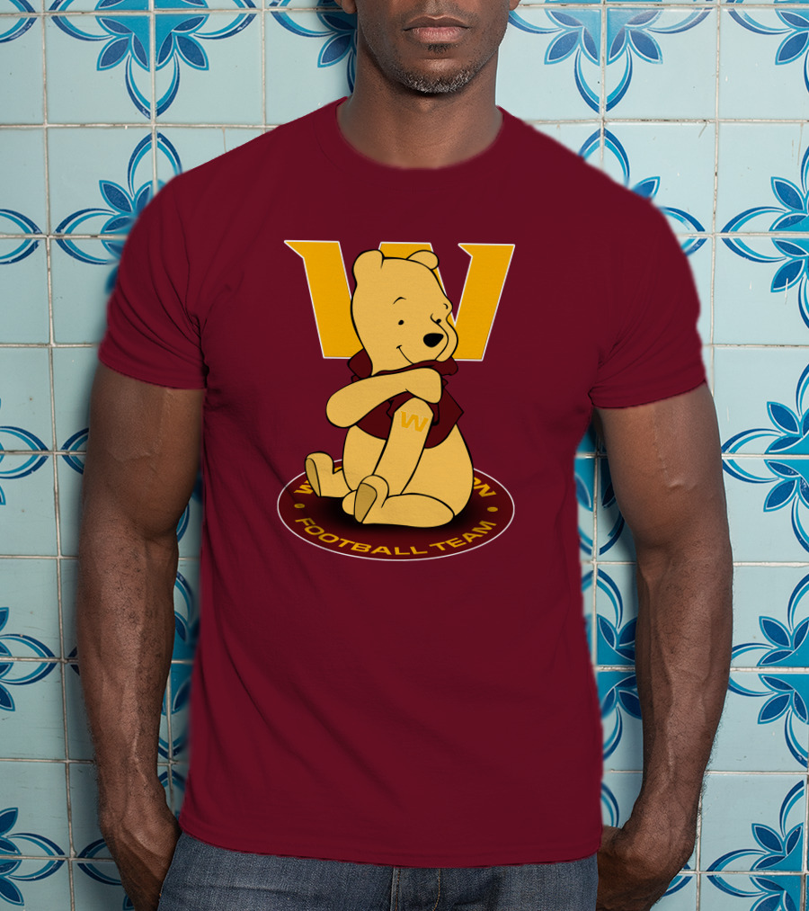Washington Football Team W Winnie The Pooh T-Shirt