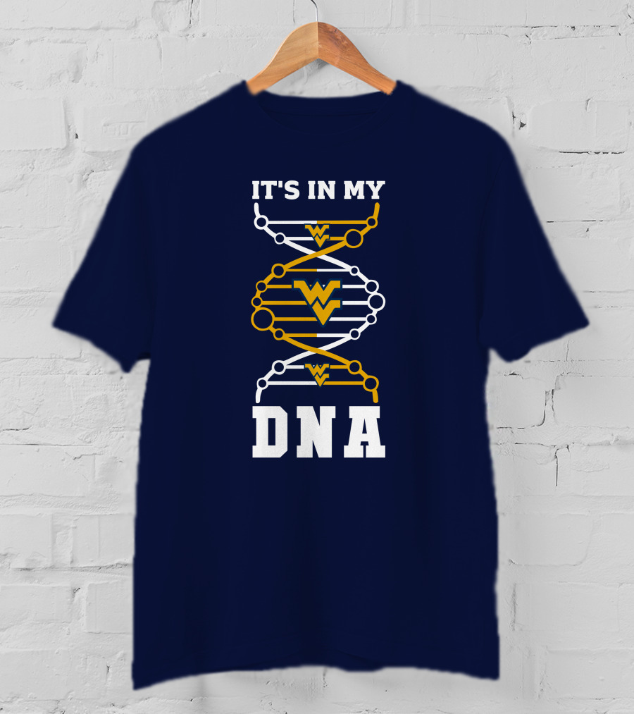 West Virginia Mountaineers It's In My DNA WVU T-Shirt