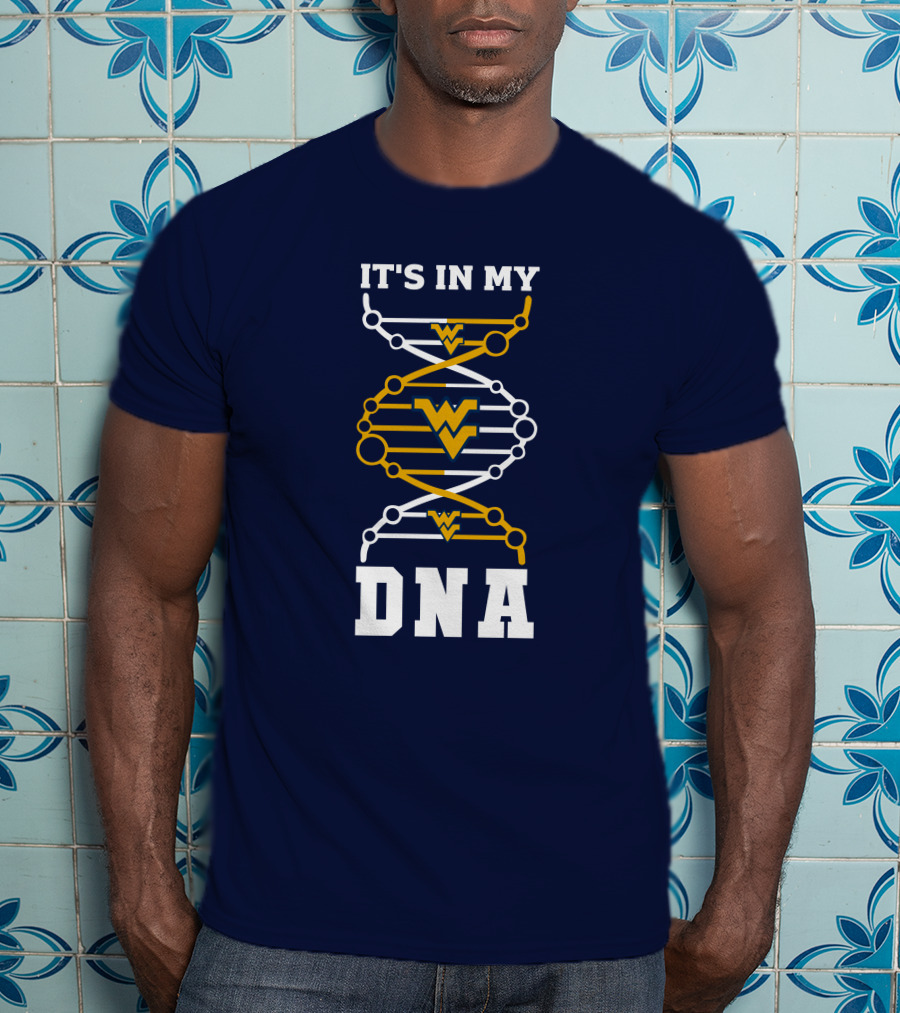 West Virginia Mountaineers It's In My DNA WVU T-Shirt