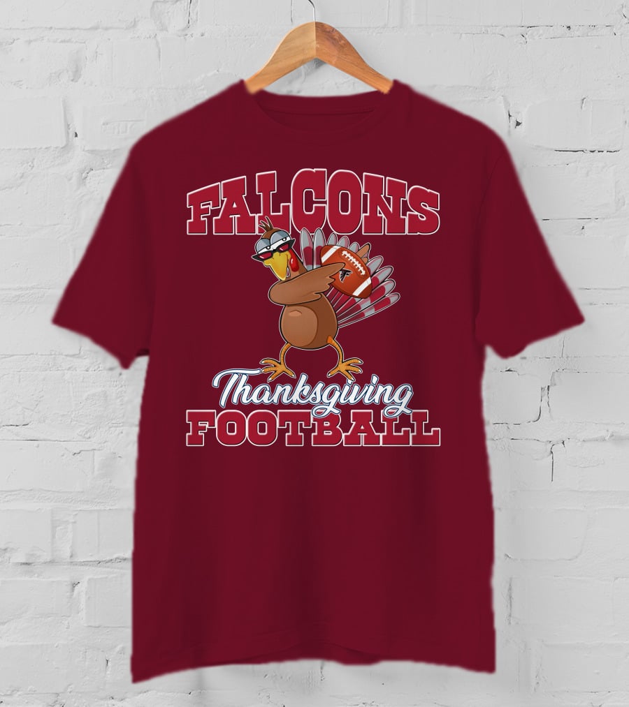 Falcons Thanksgiving Football T-Shirt