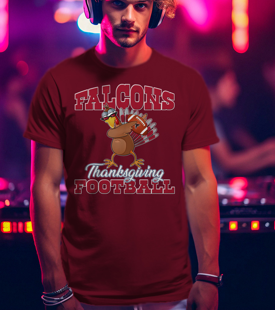 Falcons Thanksgiving Football T-Shirt