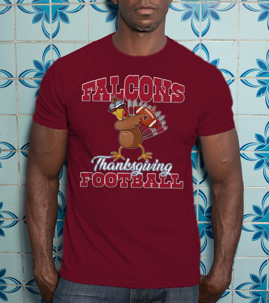 Falcons Thanksgiving Football T-Shirt