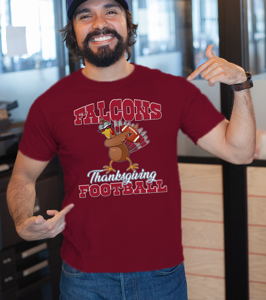 Falcons Thanksgiving Football T-Shirt