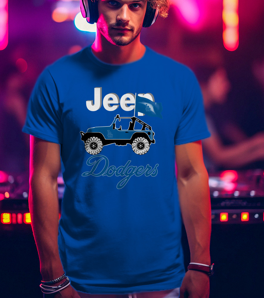 Jeep La Dodgers Are Coming T-Shirt