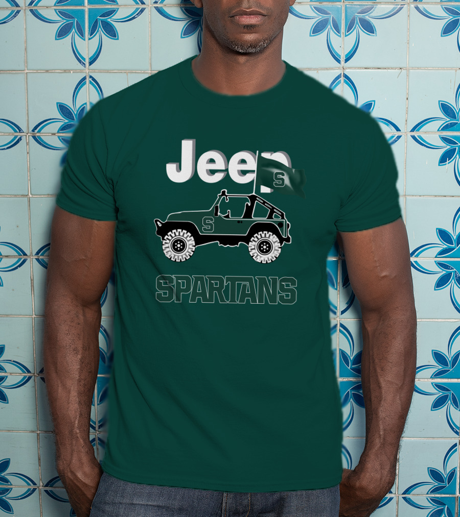 Jeep Spartans Michigan State Spartans Are Coming T-Shirt