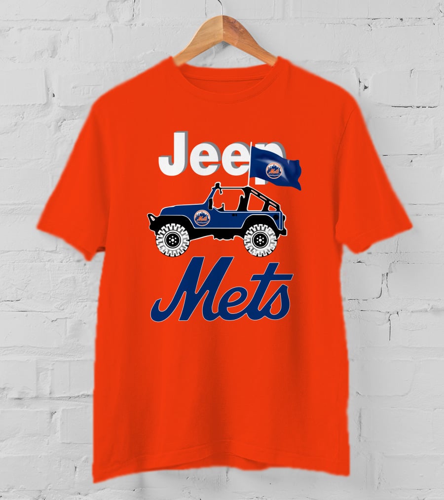 Jeep New York Mets Are Coming T-Shirt