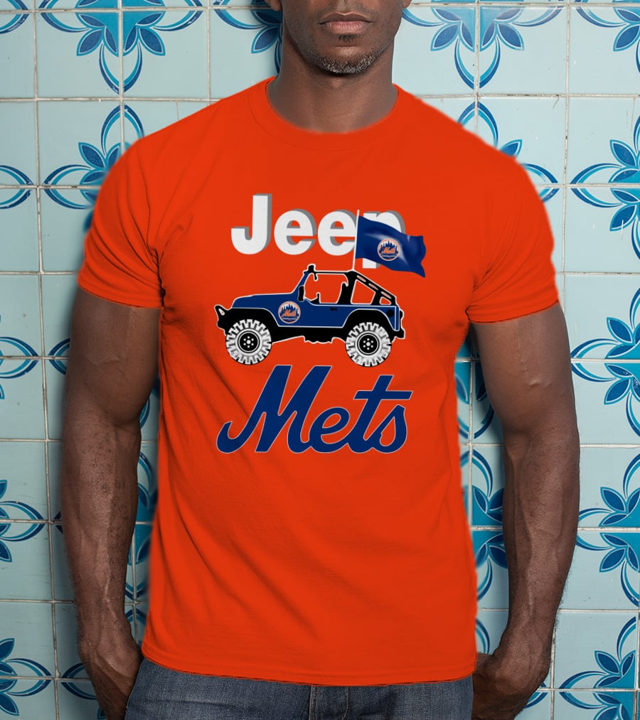 Jeep New York Mets Are Coming T-Shirt