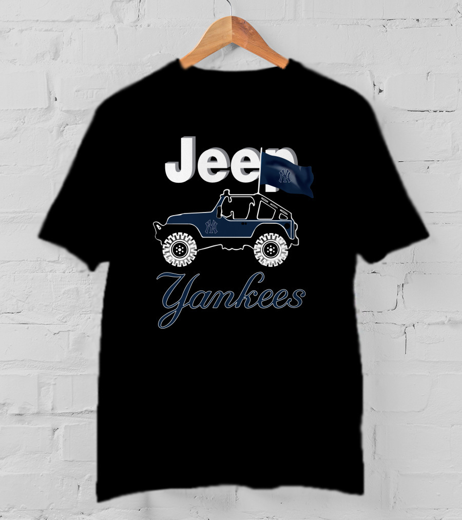 Jeep Yankees New York Yankees Are Coming T-Shirt