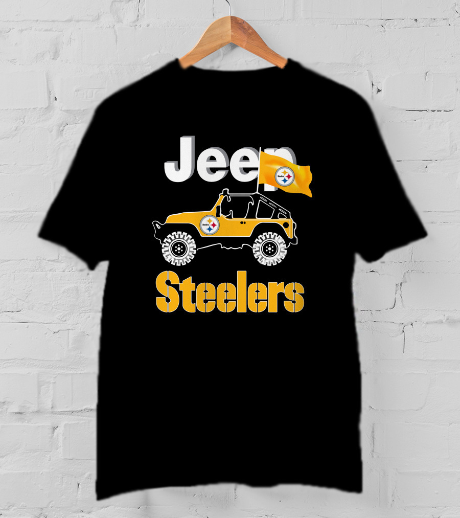 Pittsburgh Steelers Jeep Off-Road Adventure T-Shirt