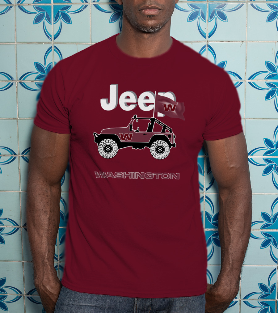 Washington Football Team Jeep Enthusiast T-Shirt