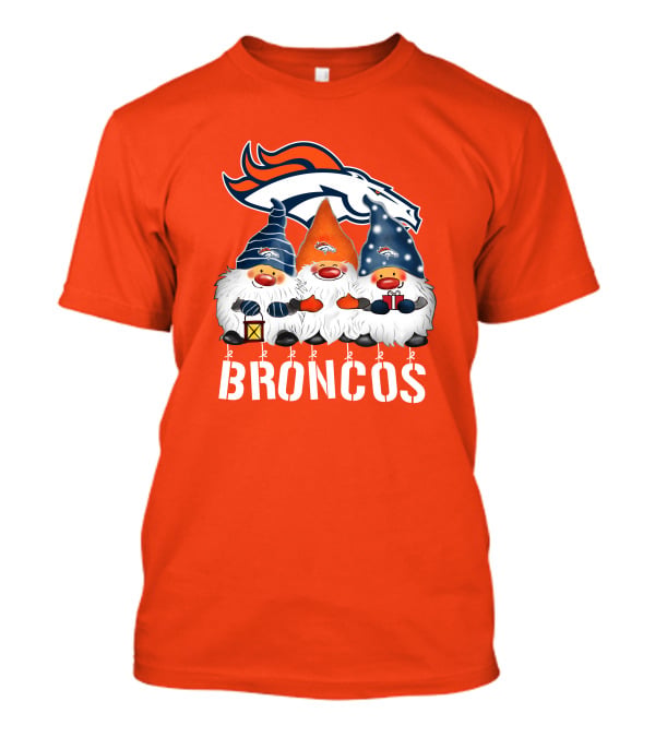 Denver Broncos Merry Christmas Happy Holidays Broncos T-Shirt