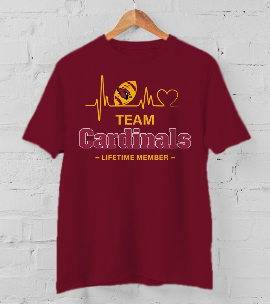Team Cardinals Lifetime Member T-Shirt