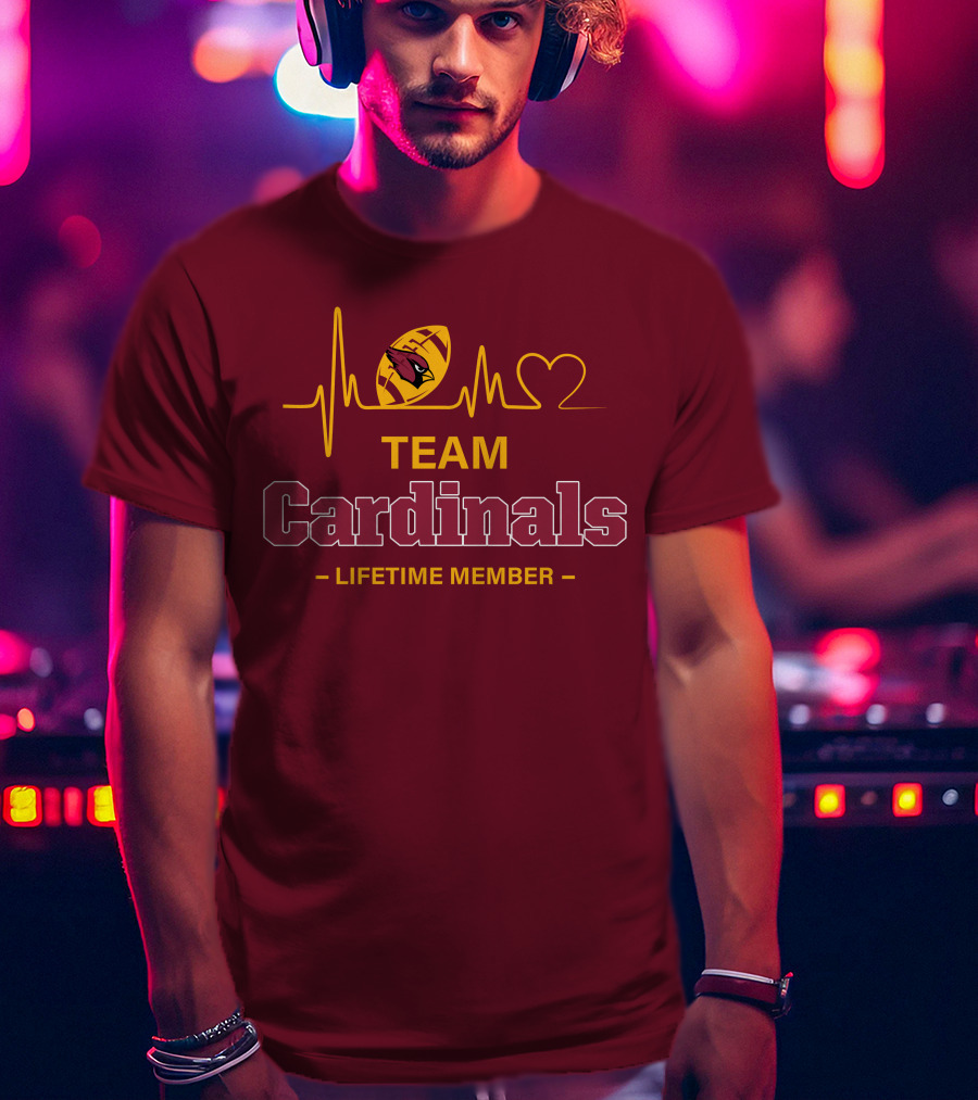 Team Cardinals Lifetime Member T-Shirt