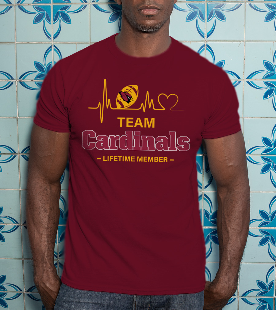 Team Cardinals Lifetime Member T-Shirt