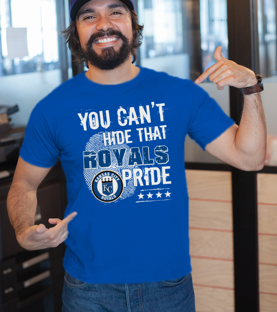 You Can't Hide That Kansas City Royals Pride Kc Royals T-Shirt