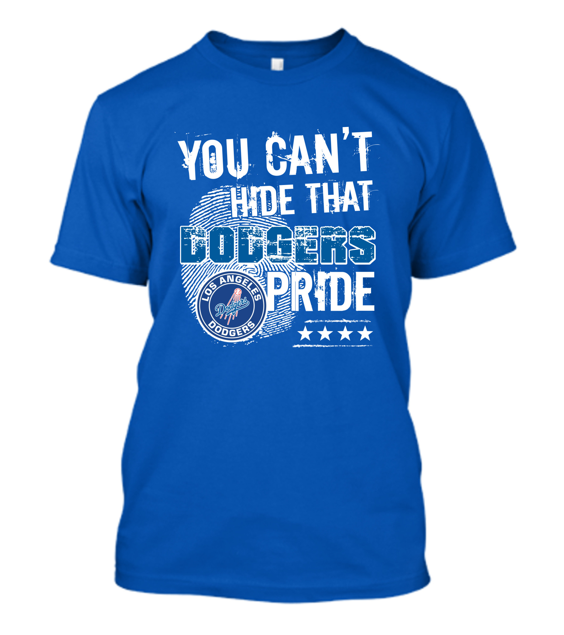You Can't Hide That Los Angeles Dodgers Pride With Stars T-Shirt