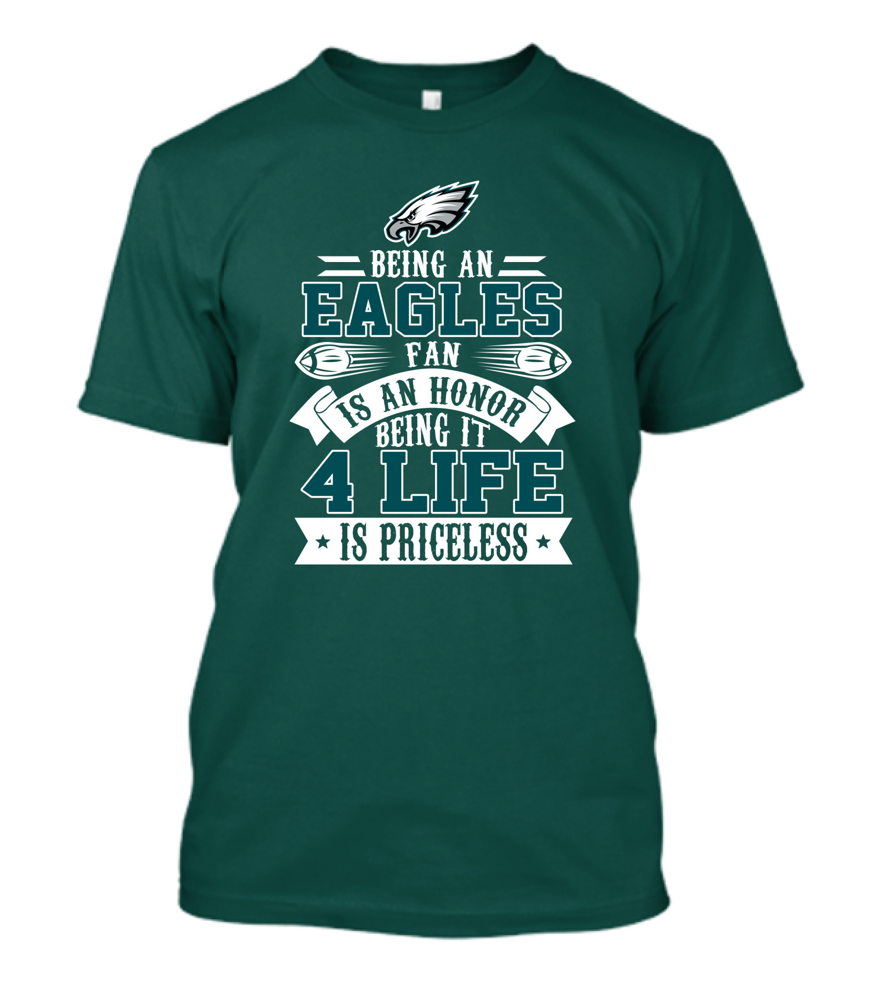 Philadelphia Eagles Fan Honor For Life Is Priceless T-Shirt