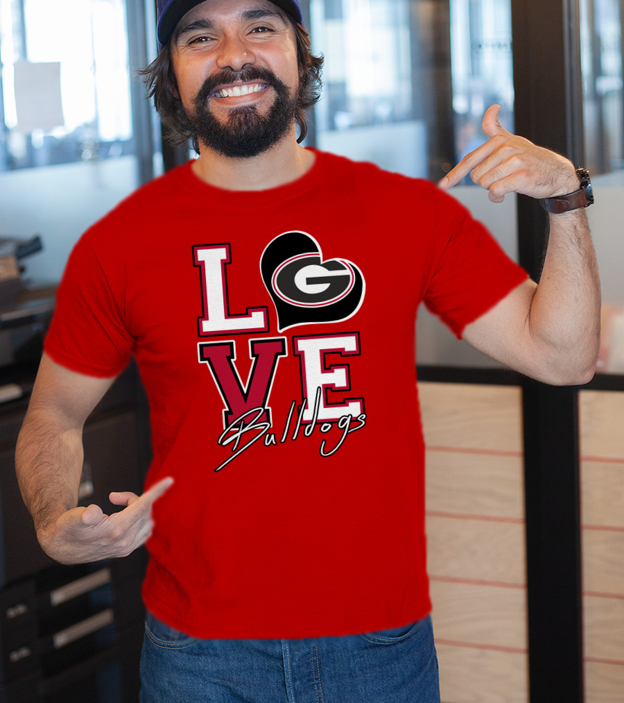 LOVE Georgia Bulldogs T-Shirt