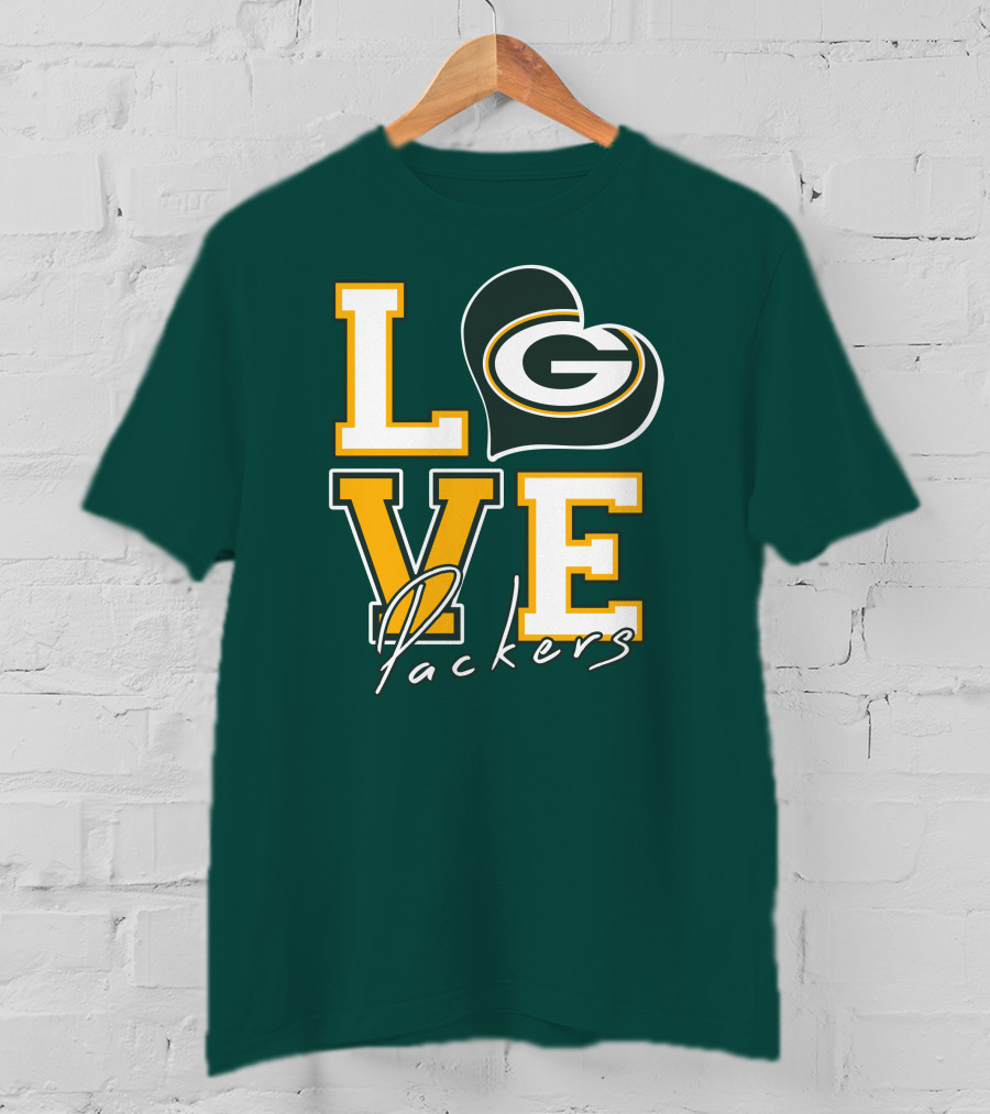 LOVE Packers Green Bay T-Shirt