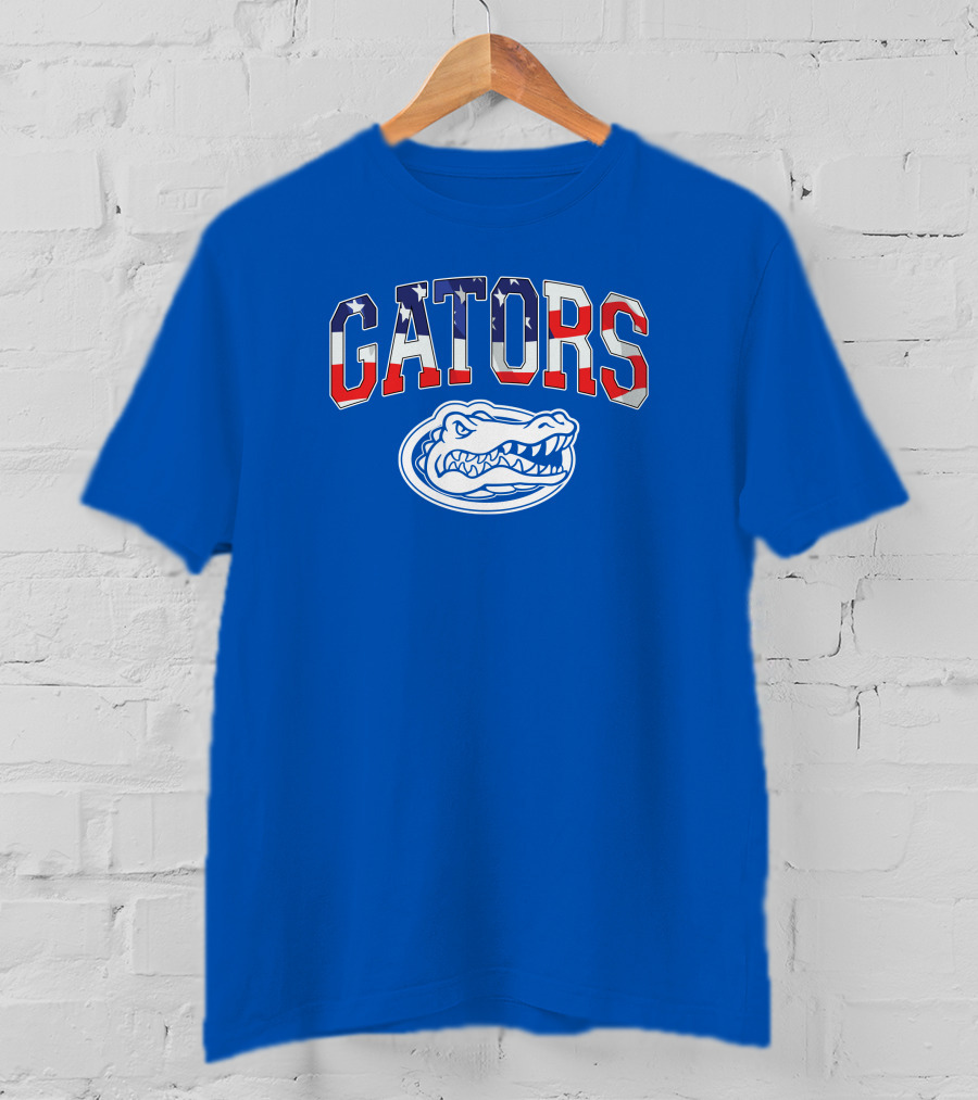 Gators American Flag T-Shirt