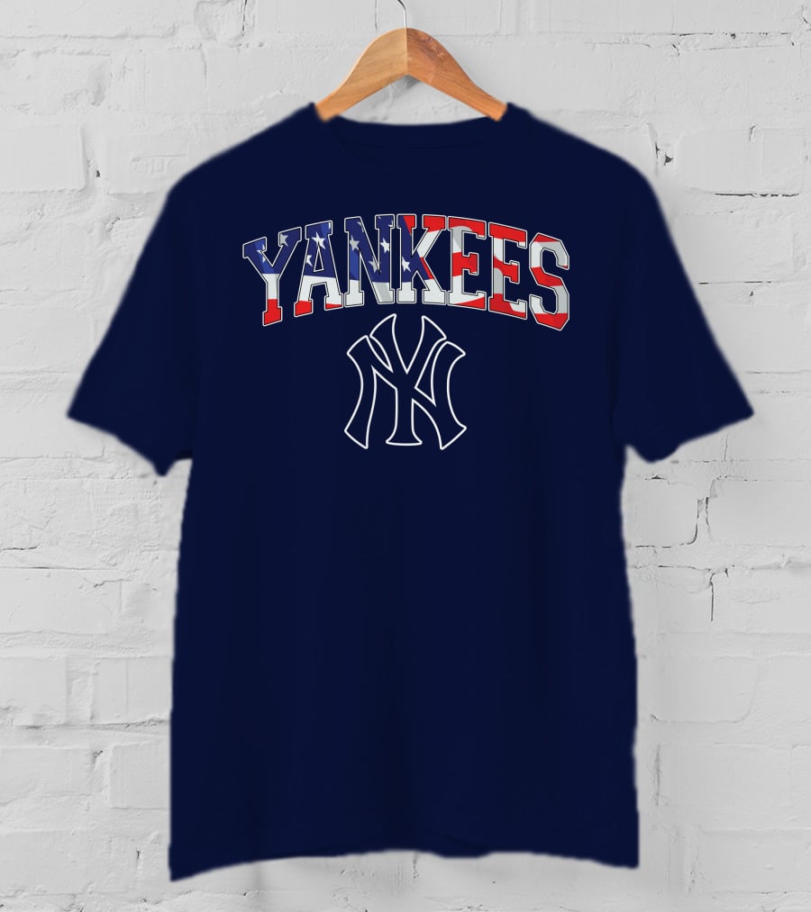YANKEES American Flag NY T-Shirt