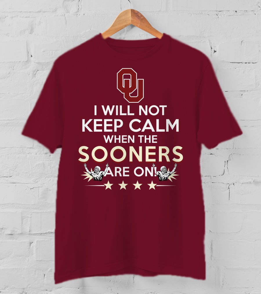Ou Sooners Excitement Keep Calm Struggle T-Shirt