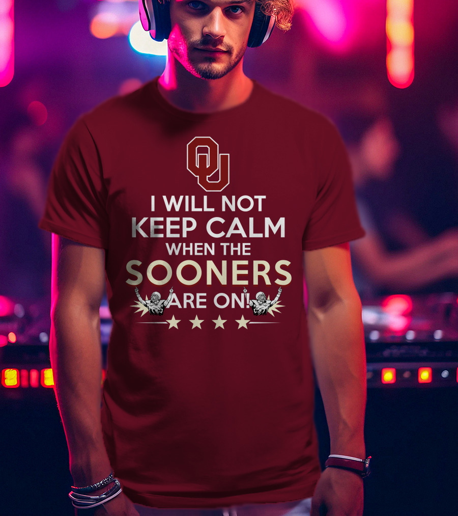 Ou Sooners Excitement Keep Calm Struggle T-Shirt