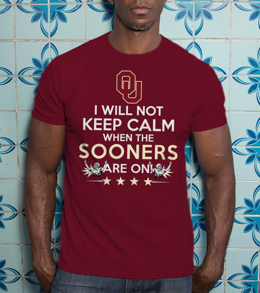 Ou Sooners Excitement Keep Calm Struggle T-Shirt