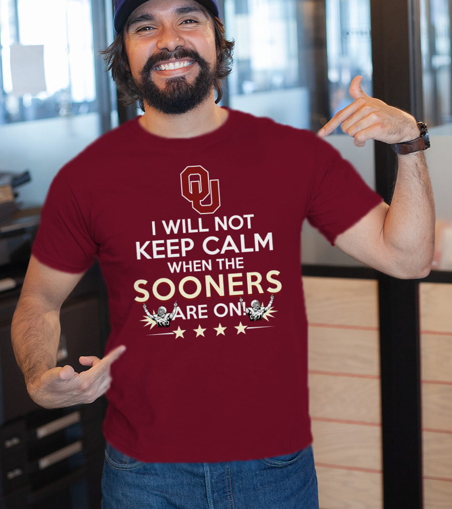 Ou Sooners Excitement Keep Calm Struggle T-Shirt